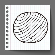 yoga ball doodle N2