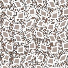 Vector seamless pattern of hand-drawn lines N2