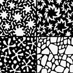 seamless abstract backgrounds set