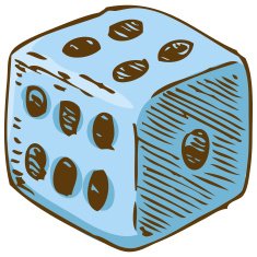 Blue Dice N6