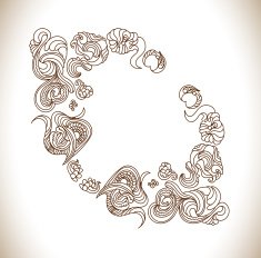 Hand-drawn vector pattern