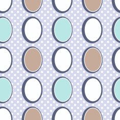 Colored circle seamless pattern background