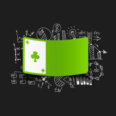 Drawing business formulas playing card N5