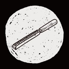 Chisel doodle N8
