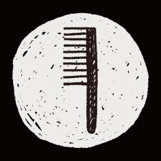comb doodle N13