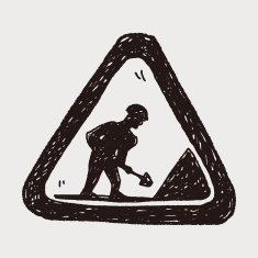 construction road doodle N3