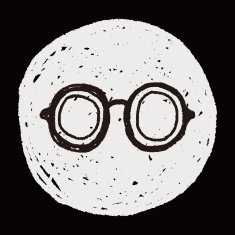 doodle eye glasses N8