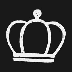 doodle king crown N14