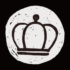 doodle king crown N18