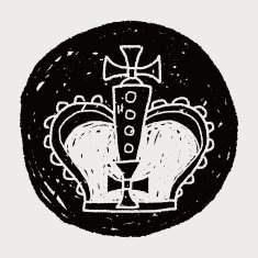 doodle king crown N25