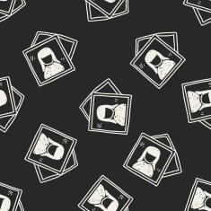 Doodle Photo seamless pattern background N9