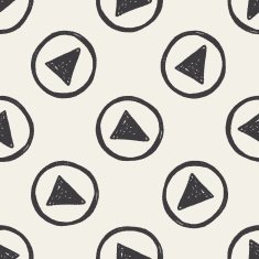 Doodle Play seamless pattern background