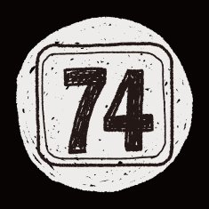 doodle road sign N17