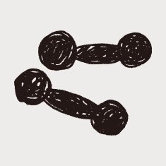 Dumbbell doodle N4