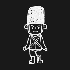 England Soldier doodle N7
