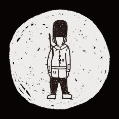 England Soldier doodle N10