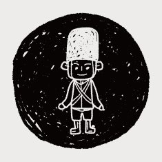 England Soldier doodle N11