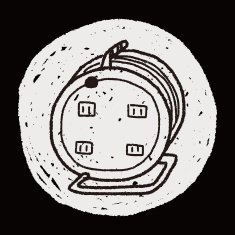 Extension cord doodle N13