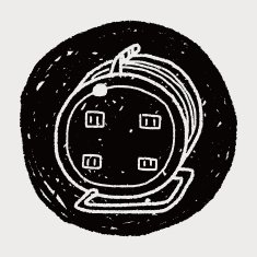 Extension cord doodle N15