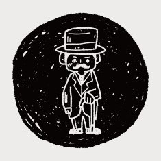 gentleman doodle N4