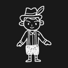 German people doodle N2