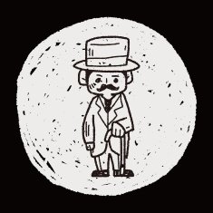 gentleman doodle N5