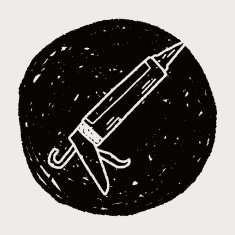 Glue gun doodle N9