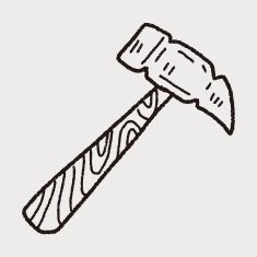hammer doodle N13