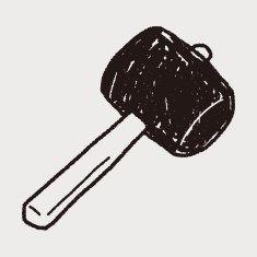 hammer doodle N14