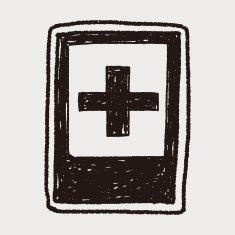 hospital sign doodle N7
