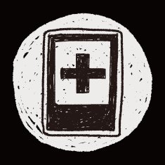hospital sign doodle N11