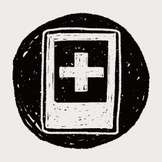 hospital sign doodle N12