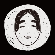 japan mask doodle N4