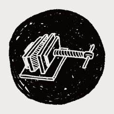 jaw vice doodle N10