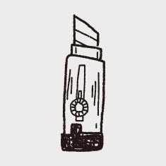 knife doodle N22
