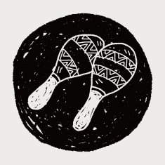 maraca doodle N6