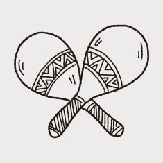 maracas doodle N3