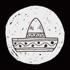 mexican hat doodle N5