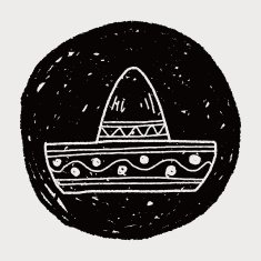 mexican hat doodle N6