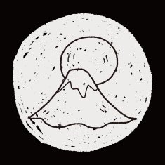 moutain sun doodle N4