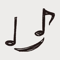 music note doodle N33