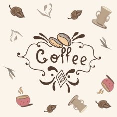 Print with Coffee Lettering