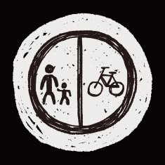 only wolk and bike doodle N4