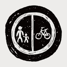 only wolk and bike doodle N5