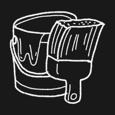 paintbrush doodle N15
