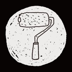paintbrush doodle N18