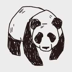 panda doodle N7