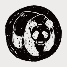 panda doodle N10
