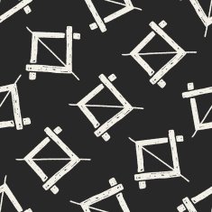 photo cut doodle seamless pattern background N2