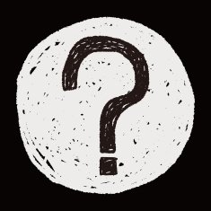 Question mark doodle N5